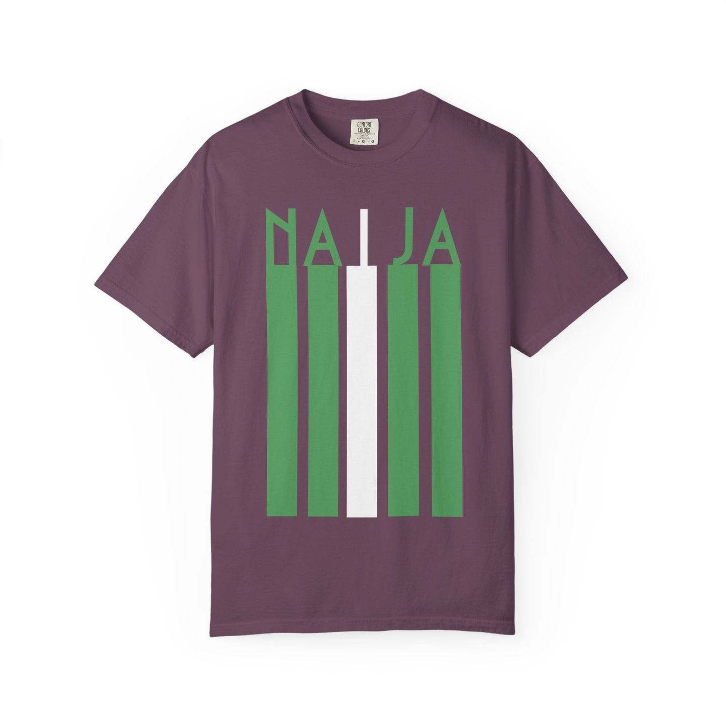 Naija Colors - Unisex Garment-Dyed T-shirt, Casual Wear, Graphic Tee, Gift for Him/Her, Streetwear Fashion