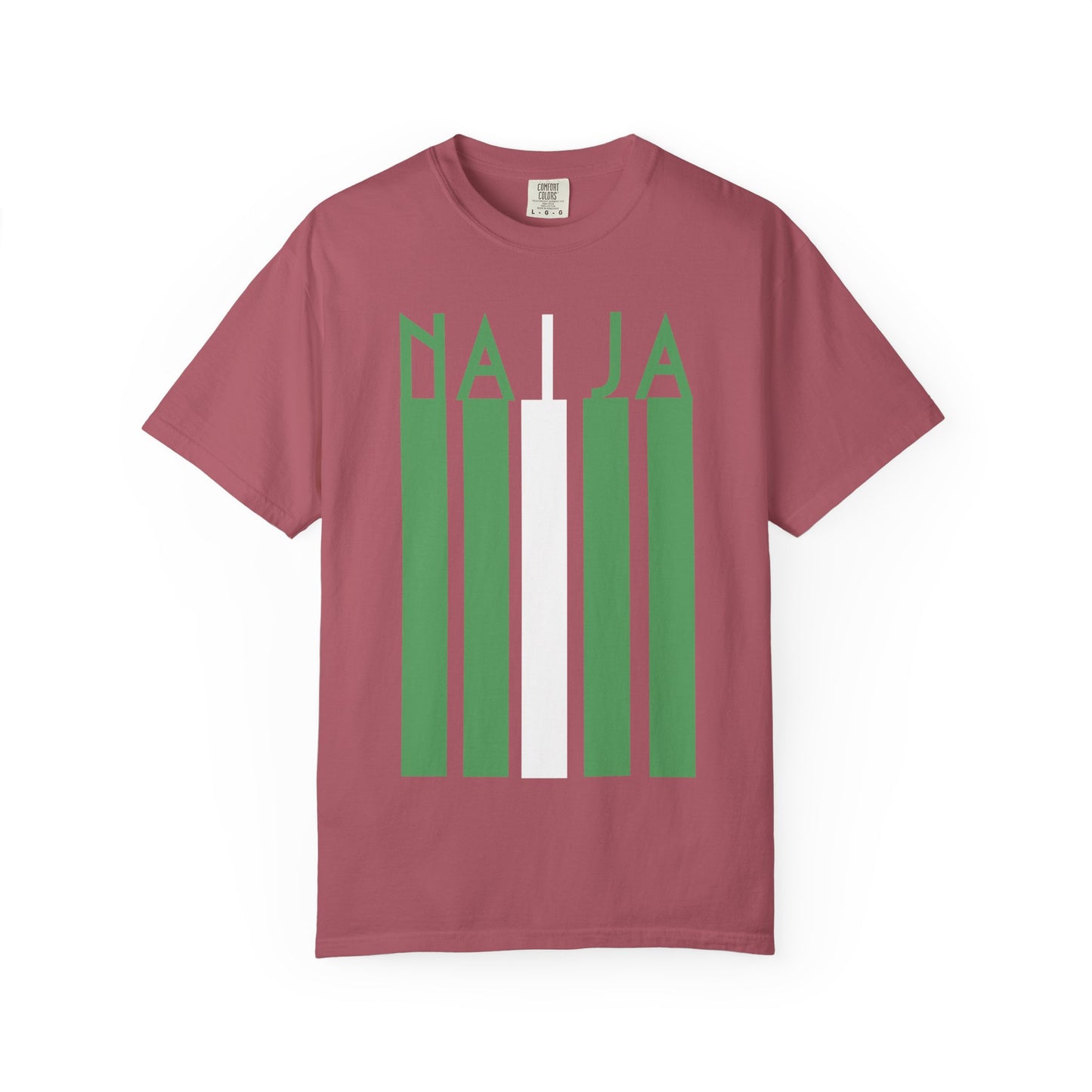 Naija Colors - Unisex Garment-Dyed T-shirt, Casual Wear, Graphic Tee, Gift for Him/Her, Streetwear Fashion