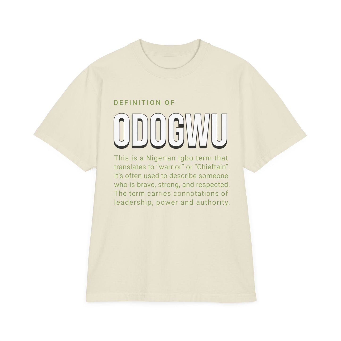 Definition Of Odogwu Unisex Garment-Dyed Drop-Shoulder T-Shirt