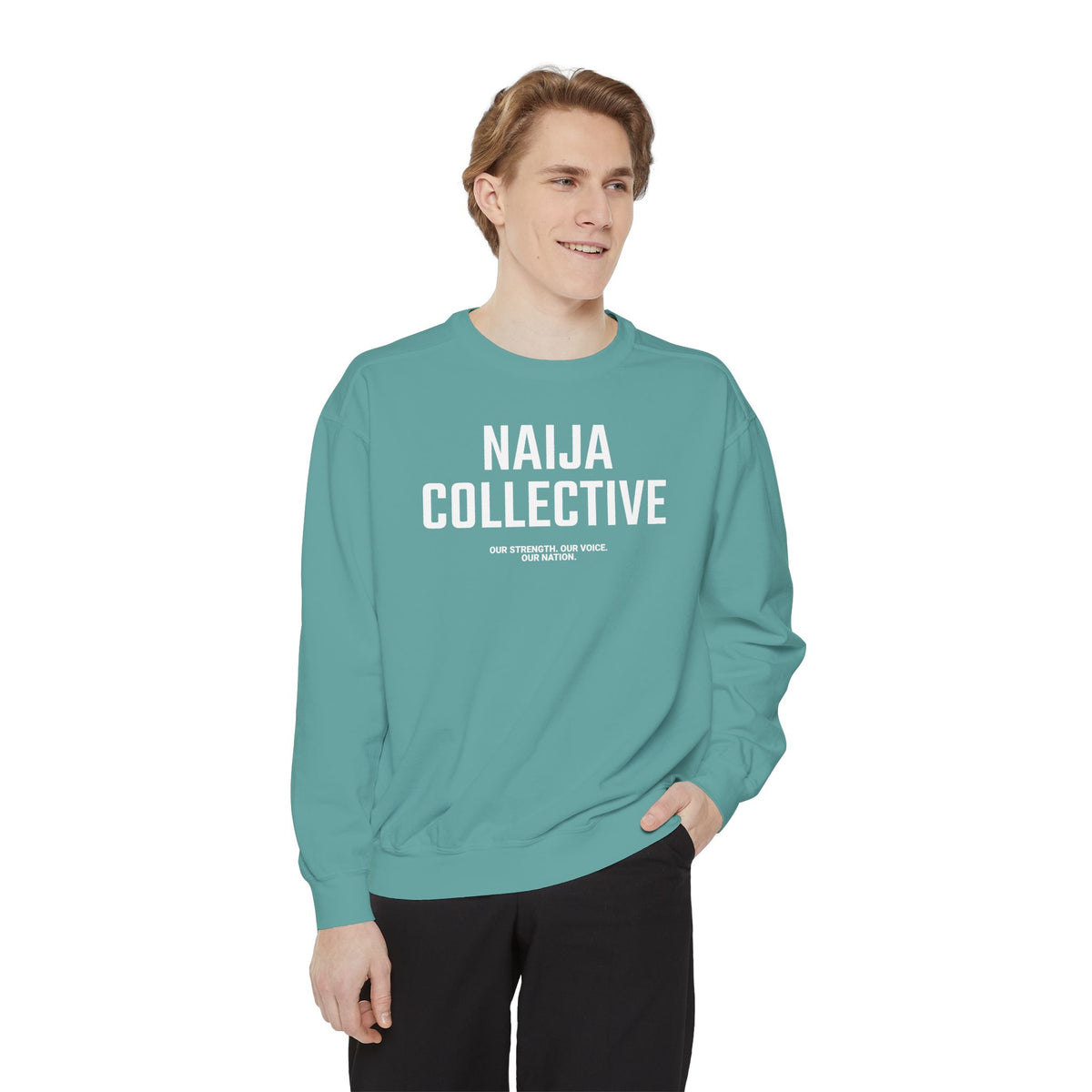 Naija Collective SVN Unisex Sweatshirt - Cozy Casual Streetwear Style