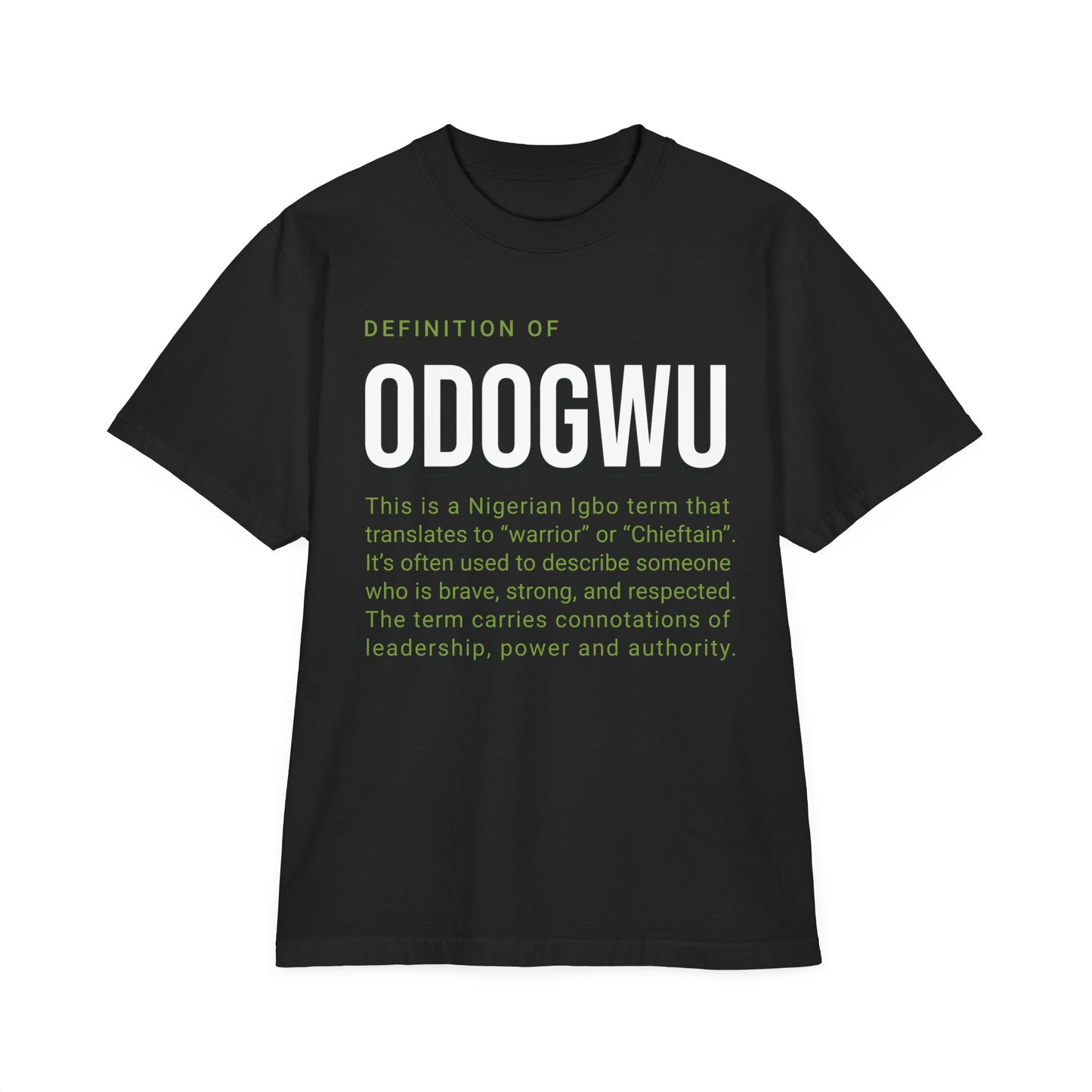 Definition Of Odogwu Unisex Garment-Dyed Drop-Shoulder T-Shirt
