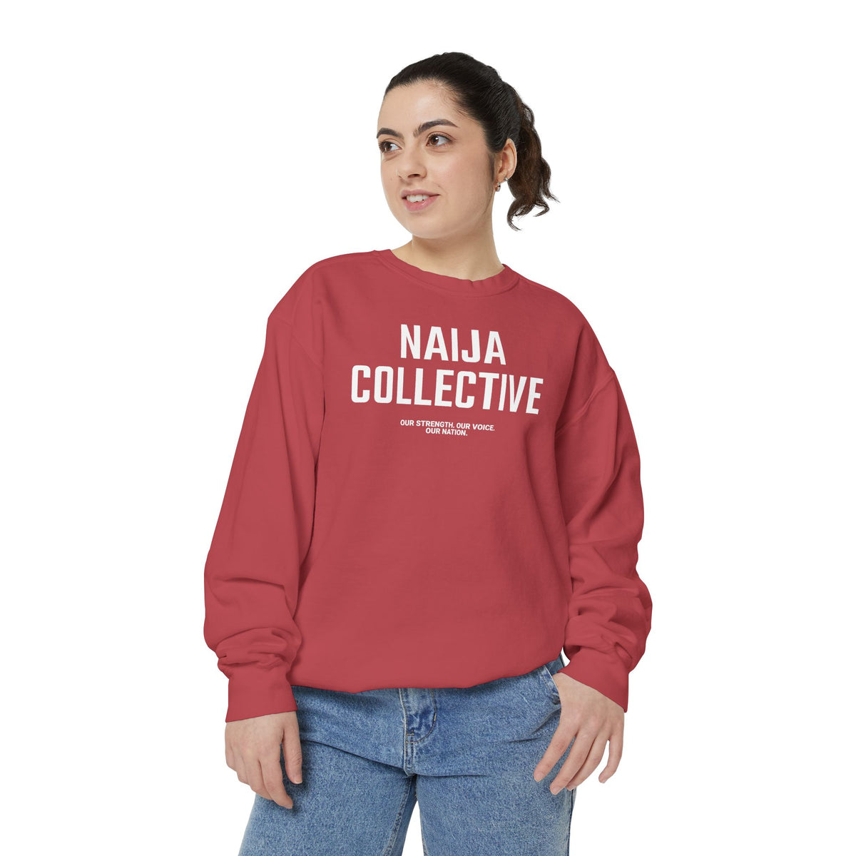 Naija Collective SVN Unisex Sweatshirt - Cozy Casual Streetwear Style