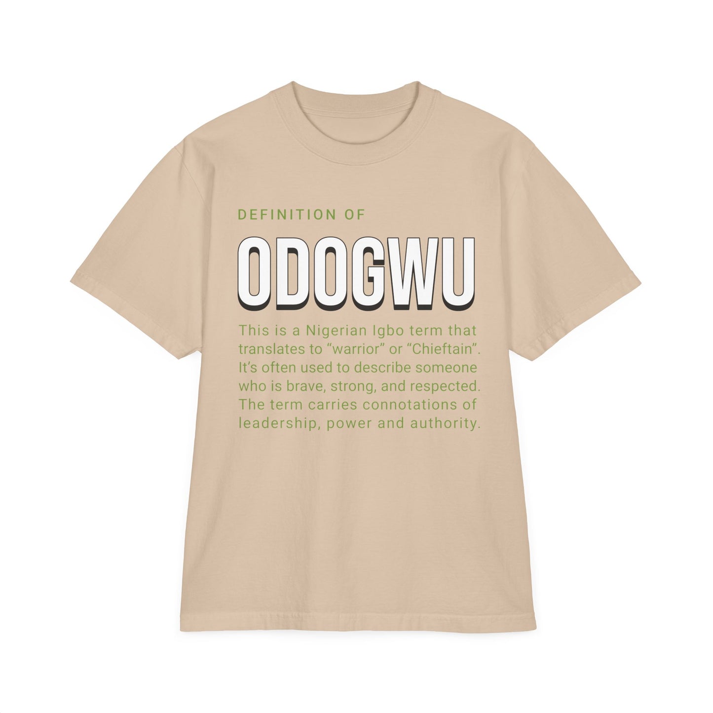 Definition Of Odogwu Unisex Garment-Dyed Drop-Shoulder T-Shirt