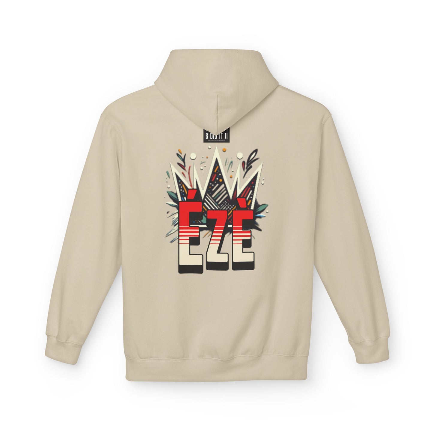 Ézè-Crown, Unisex Pullover Hoodie