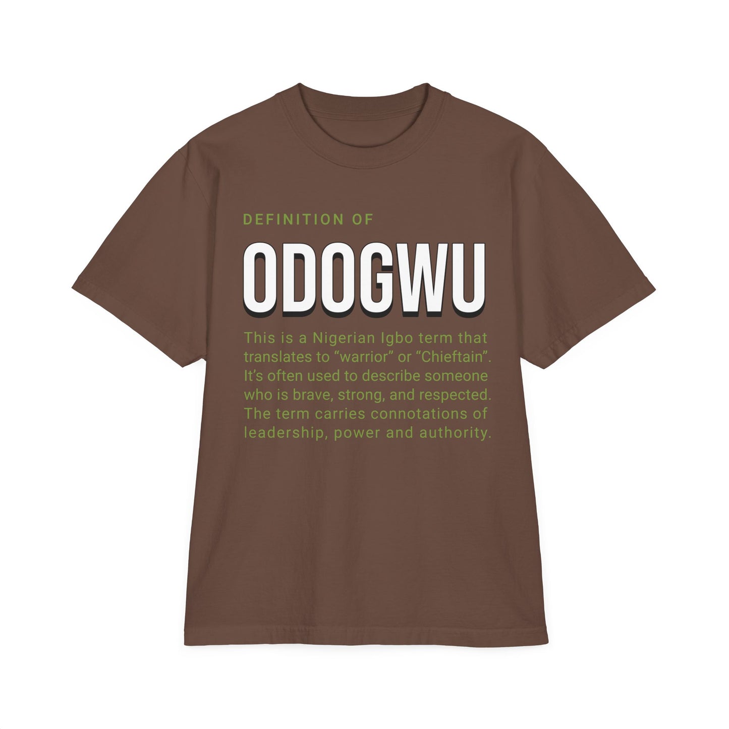 Definition Of Odogwu Unisex Garment-Dyed Drop-Shoulder T-Shirt