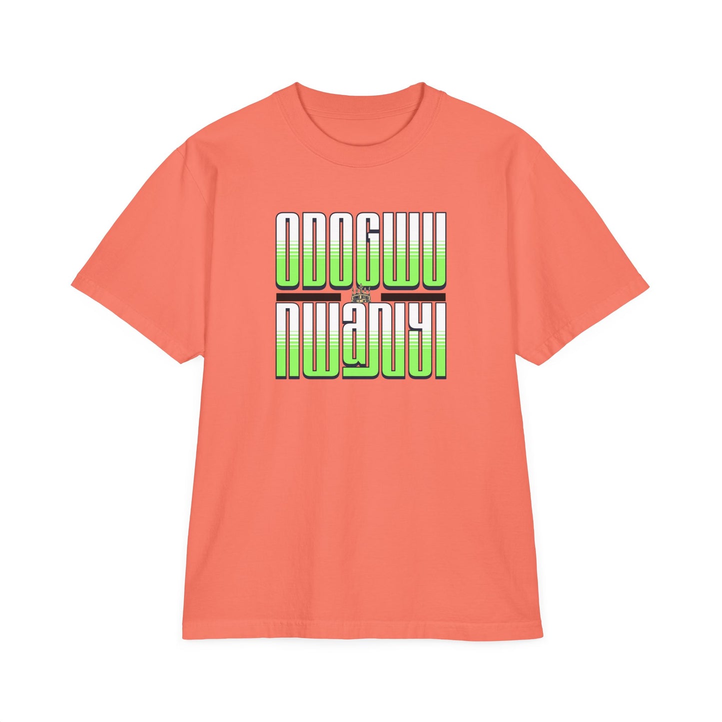 Odogwu Nwanyi T-Shirt, Unisex Garment-Dyed Drop-Shoulder T-Shirt