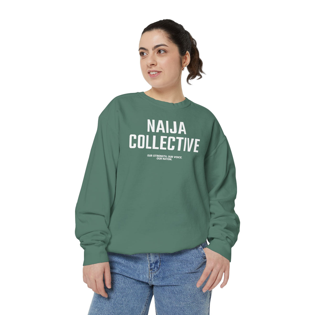 Naija Collective SVN Unisex Sweatshirt - Cozy Casual Streetwear Style