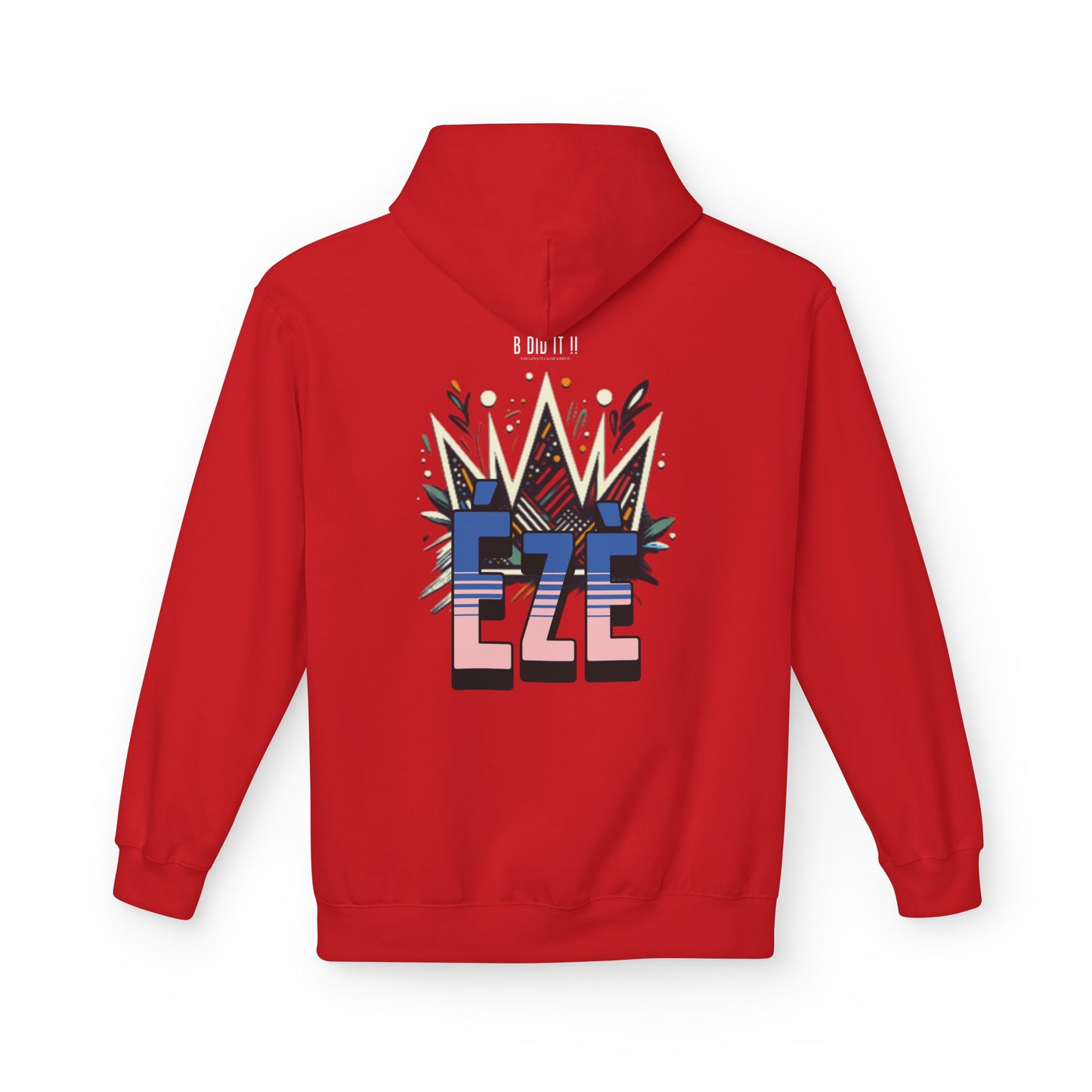 Ézè-Crown, Unisex Pullover Hoodie