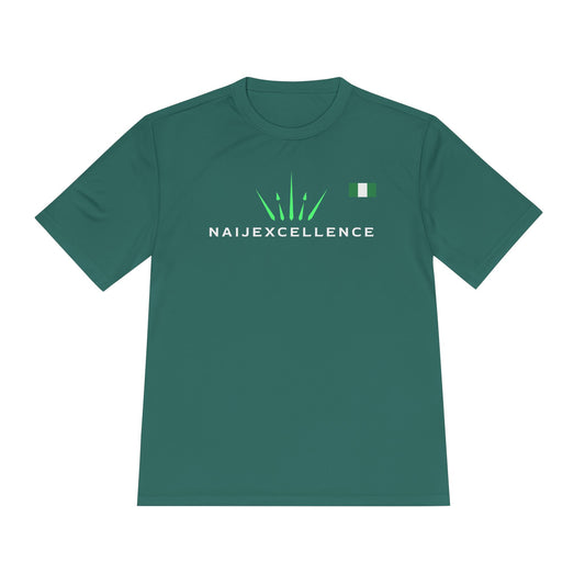 Naijexcellence Unisex Performance Tee | Athletic Shirt, Workout Gear, Sportswear, Casual Wear, Gift for Fitness Enthusiasts