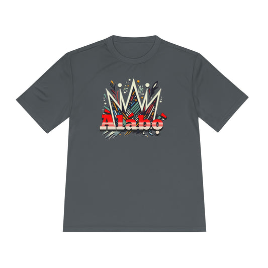 Àlábọ̀-Kings Crown Front - Unisex Moisture Absorbing Tee
