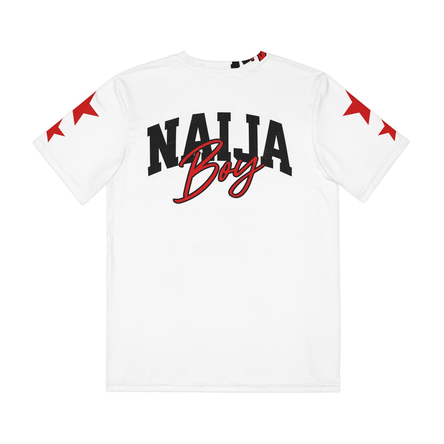 White Naija Boy Urban Streetwear Tee — White Polyester Graphic T-Shirt