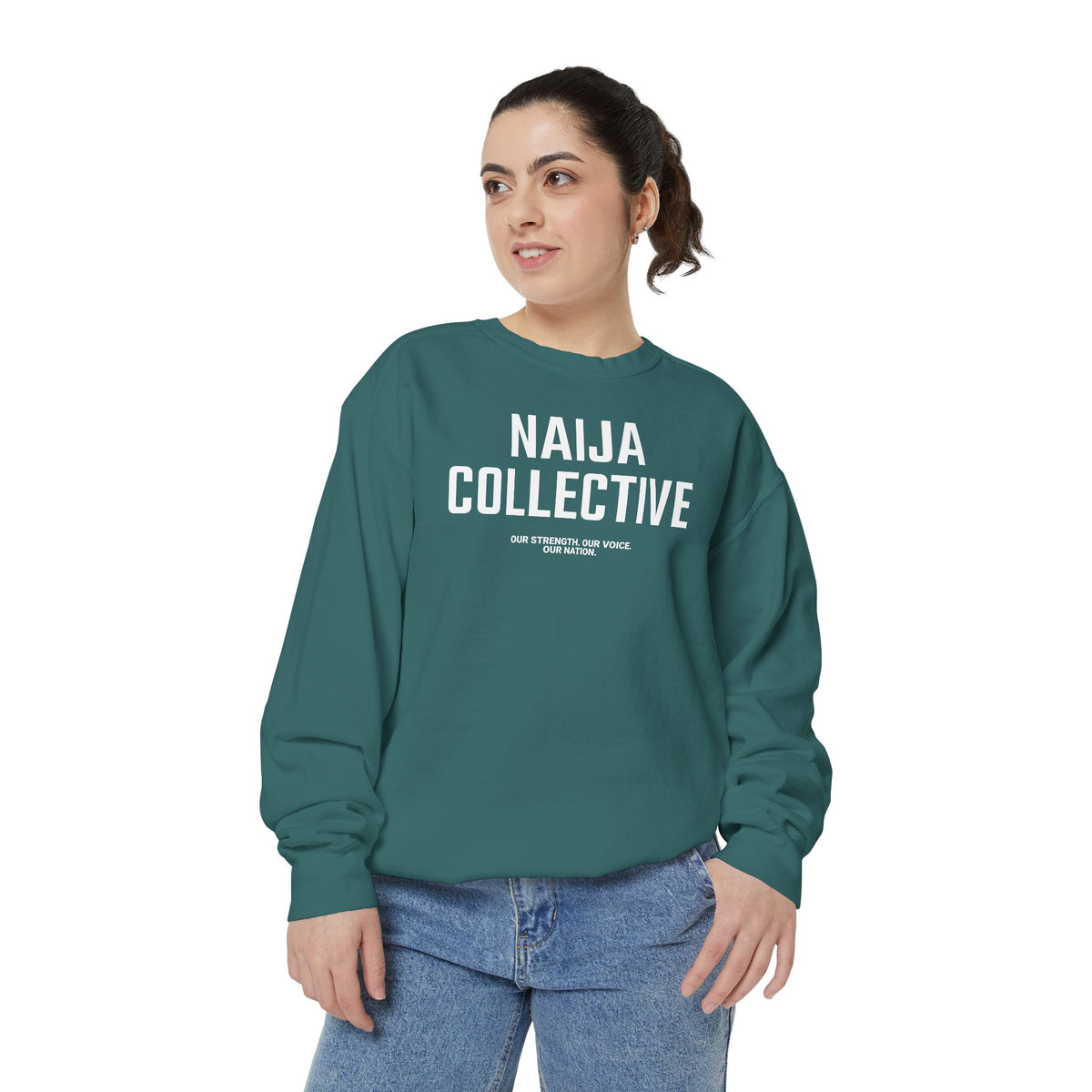 Naija Collective SVN Unisex Sweatshirt - Cozy Casual Streetwear Style
