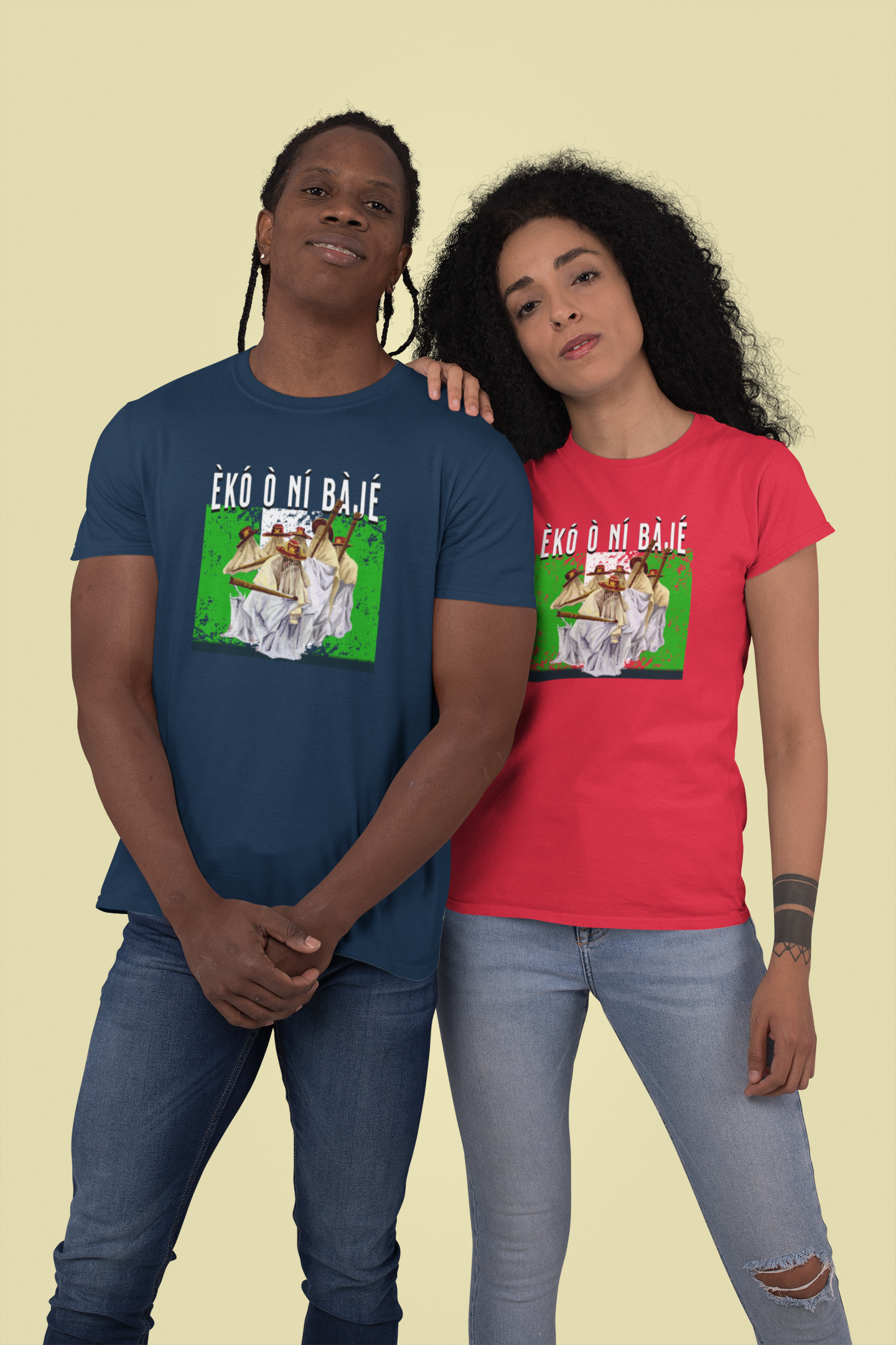 Eko Front - Unisex Moisture Absorbing Tee