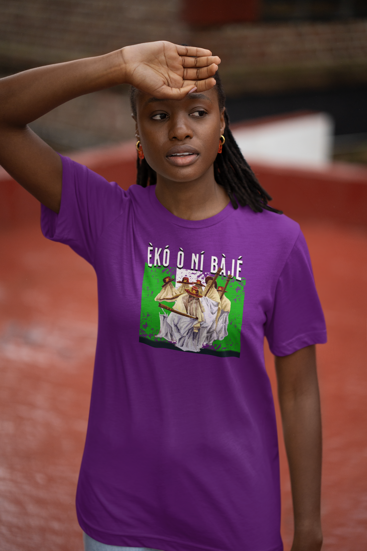 Eko Front - Unisex Moisture Absorbing Tee