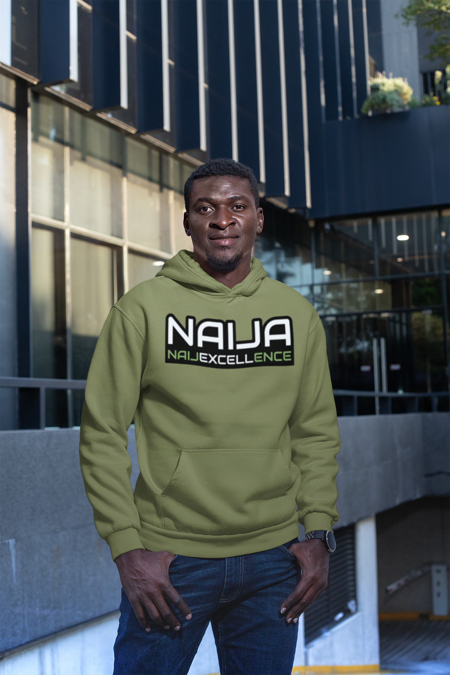 Naija Naijexcellence Unisex Pullover Hoodie