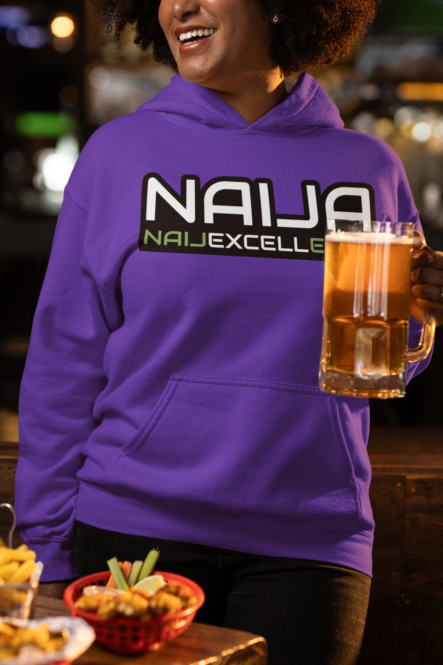 Naija Naijexcellence Unisex Pullover Hoodie
