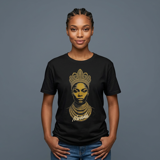 Nwada Graphic T-Shirt — Rooted in Royalty, Crowned in Strength