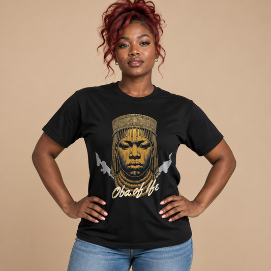 Black Ọba of Ifẹ̀ T-Shirt