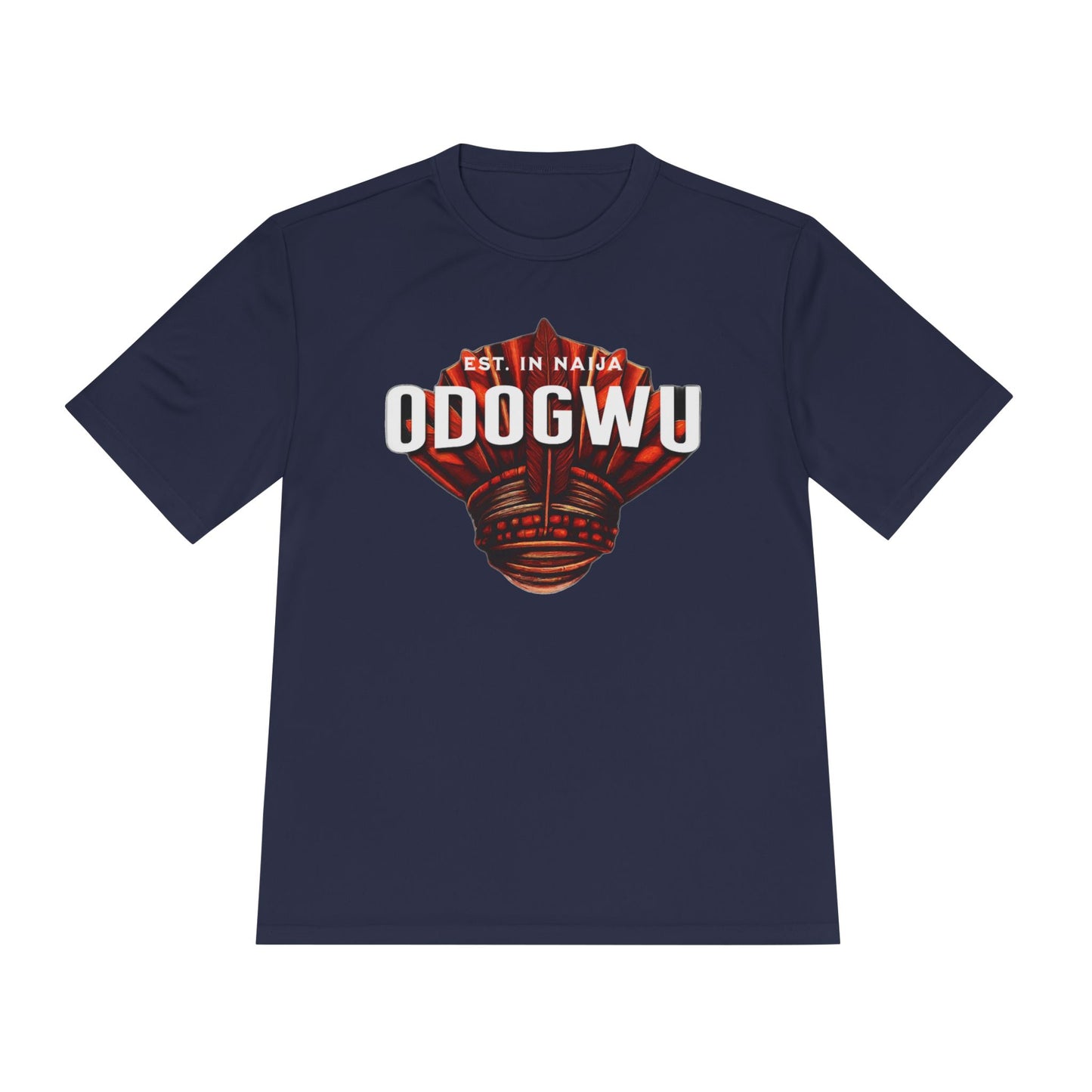 Odogwu Unisex Moisture Wicking Tee | Perfect for Active Lifestyles, Fitness, Summer Wear, Gifts for Holidays, Unique Design