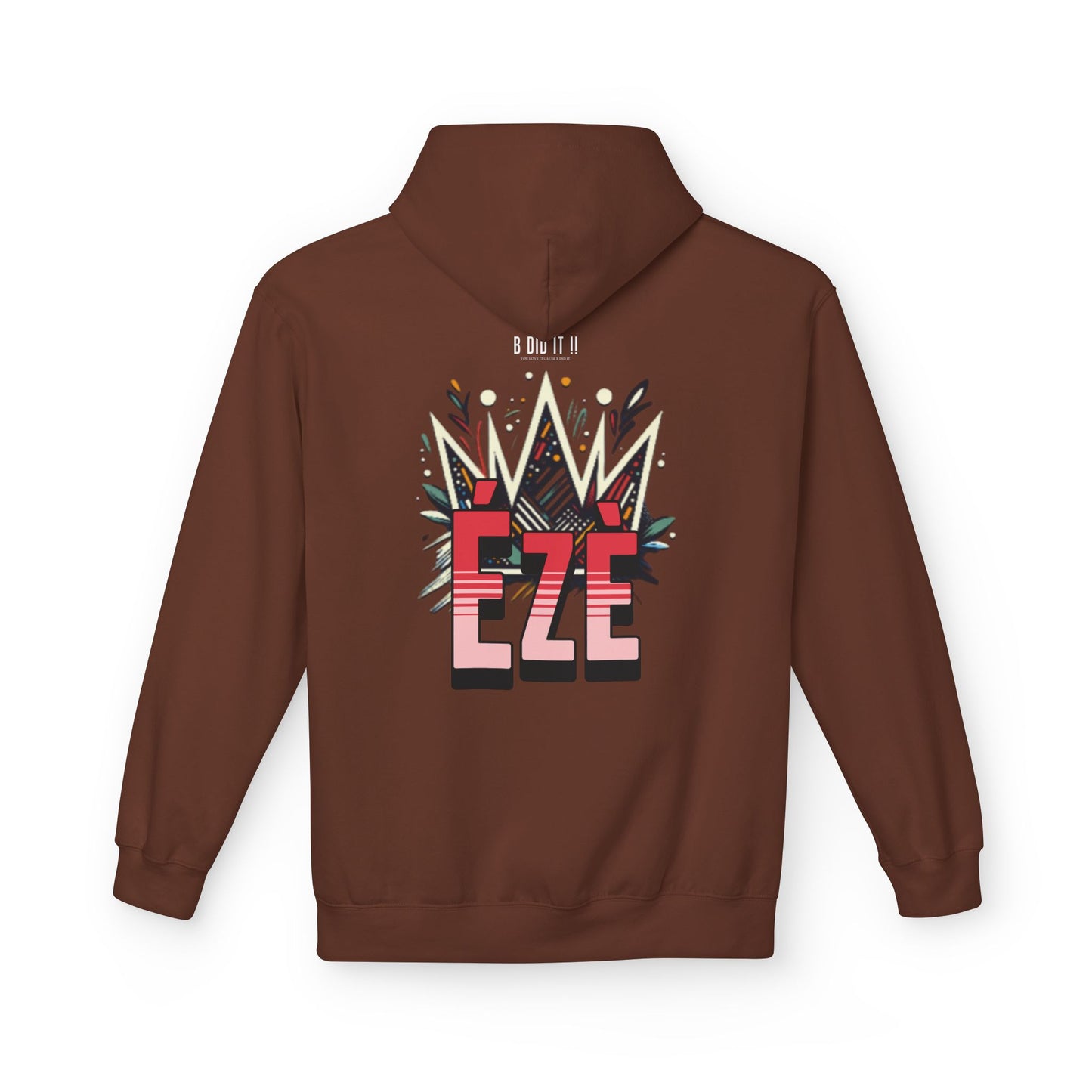 Ézè-Crown, Unisex Pullover Hoodie