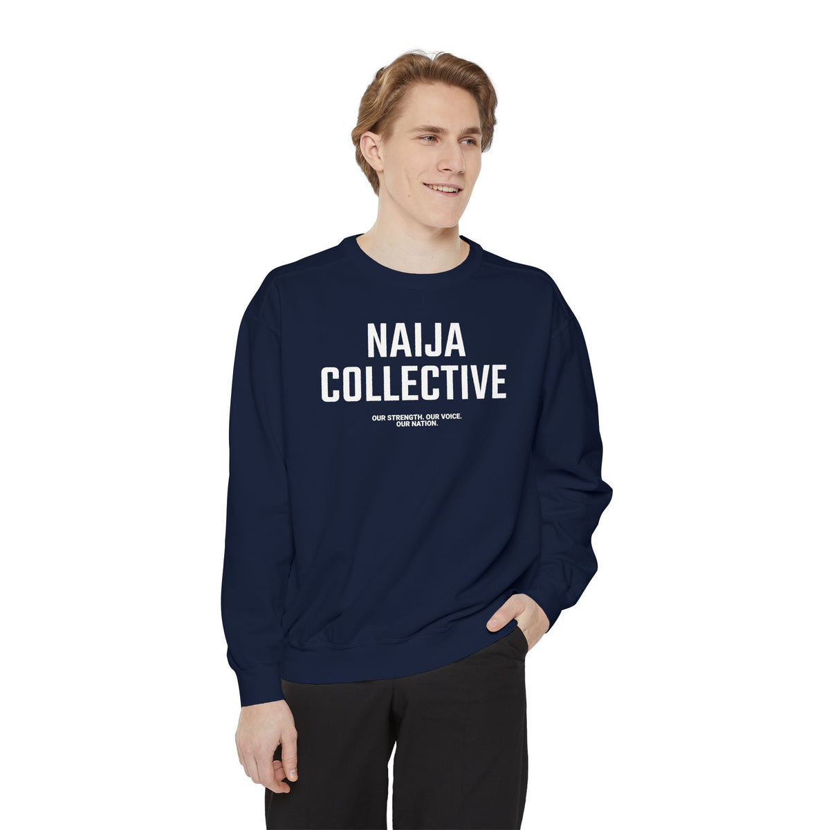 Naija Collective SVN Unisex Sweatshirt - Cozy Casual Streetwear Style