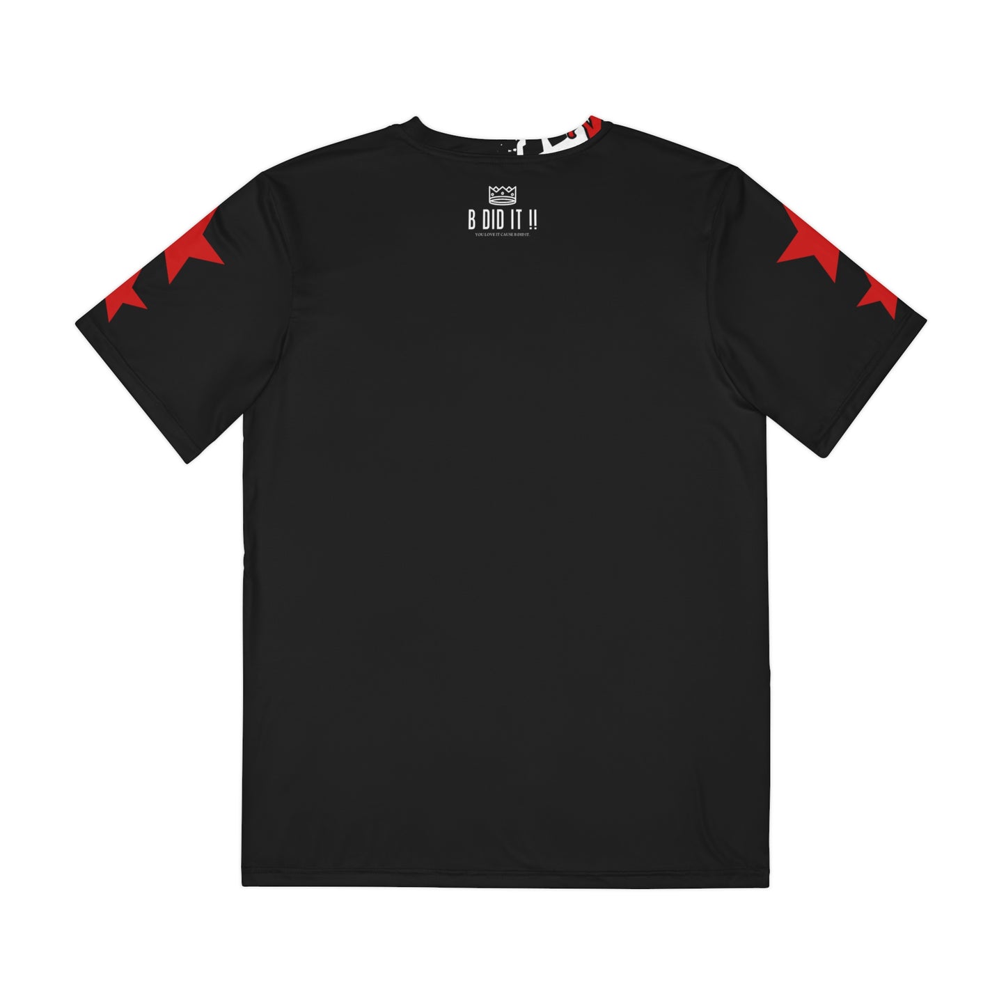 Naija Boy Star Streetwear Tee — Black Polyester Graphic T-Shirt