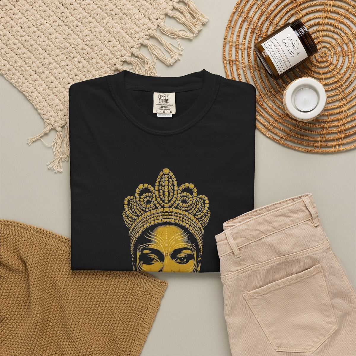 Nwada Graphic T-Shirt — Rooted in Royalty, Crowned in Strength