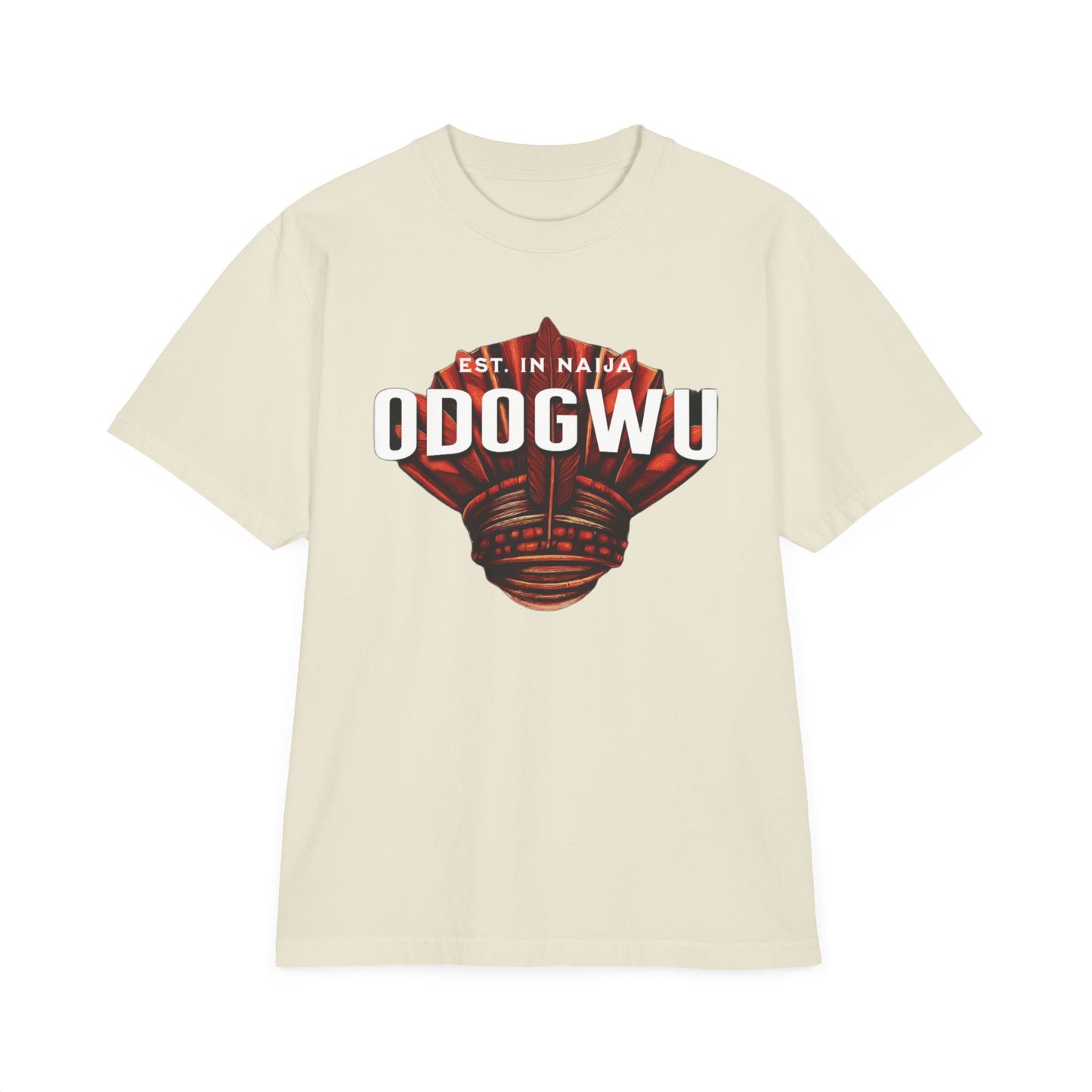Odogwu Unisex Garment-Dyed Drop-Shoulder T-Shirt