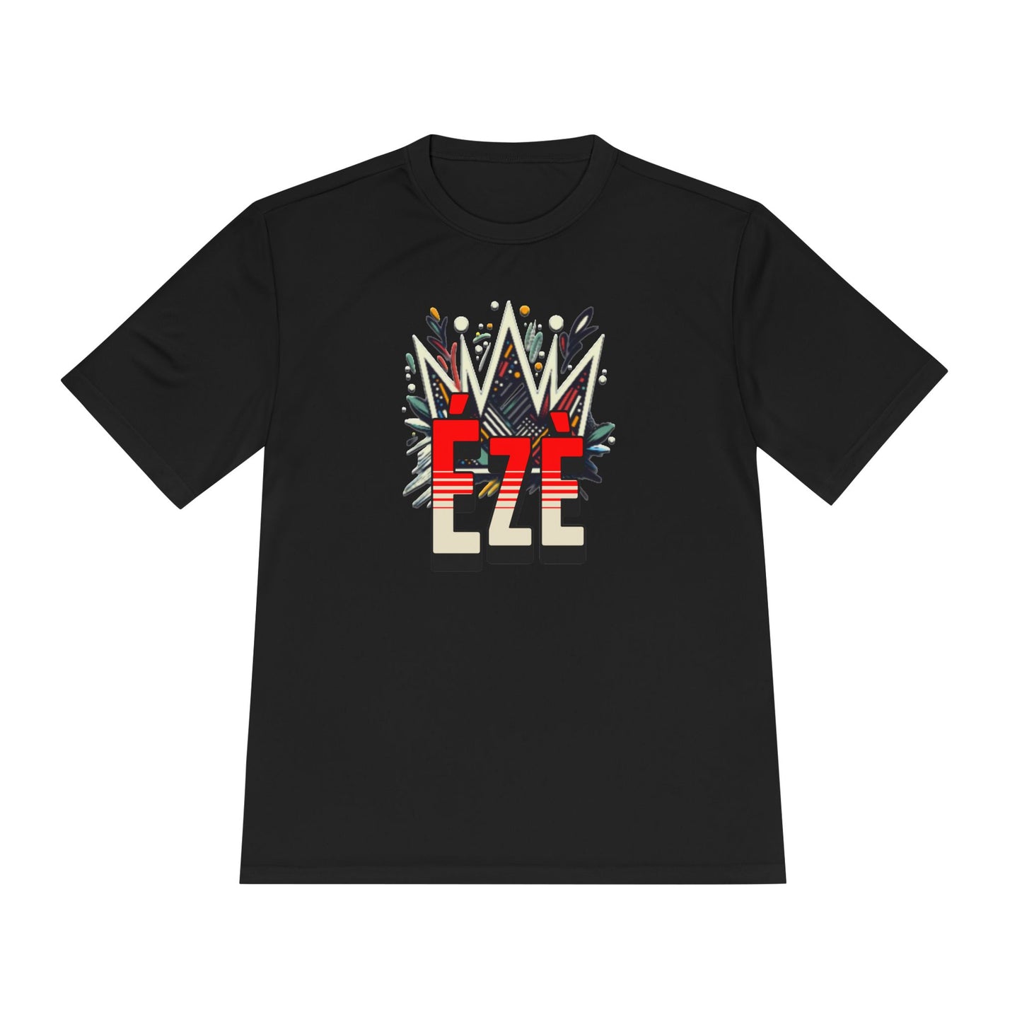Ézè-Kings Crown Front - Unisex Moisture Absorbing Tee