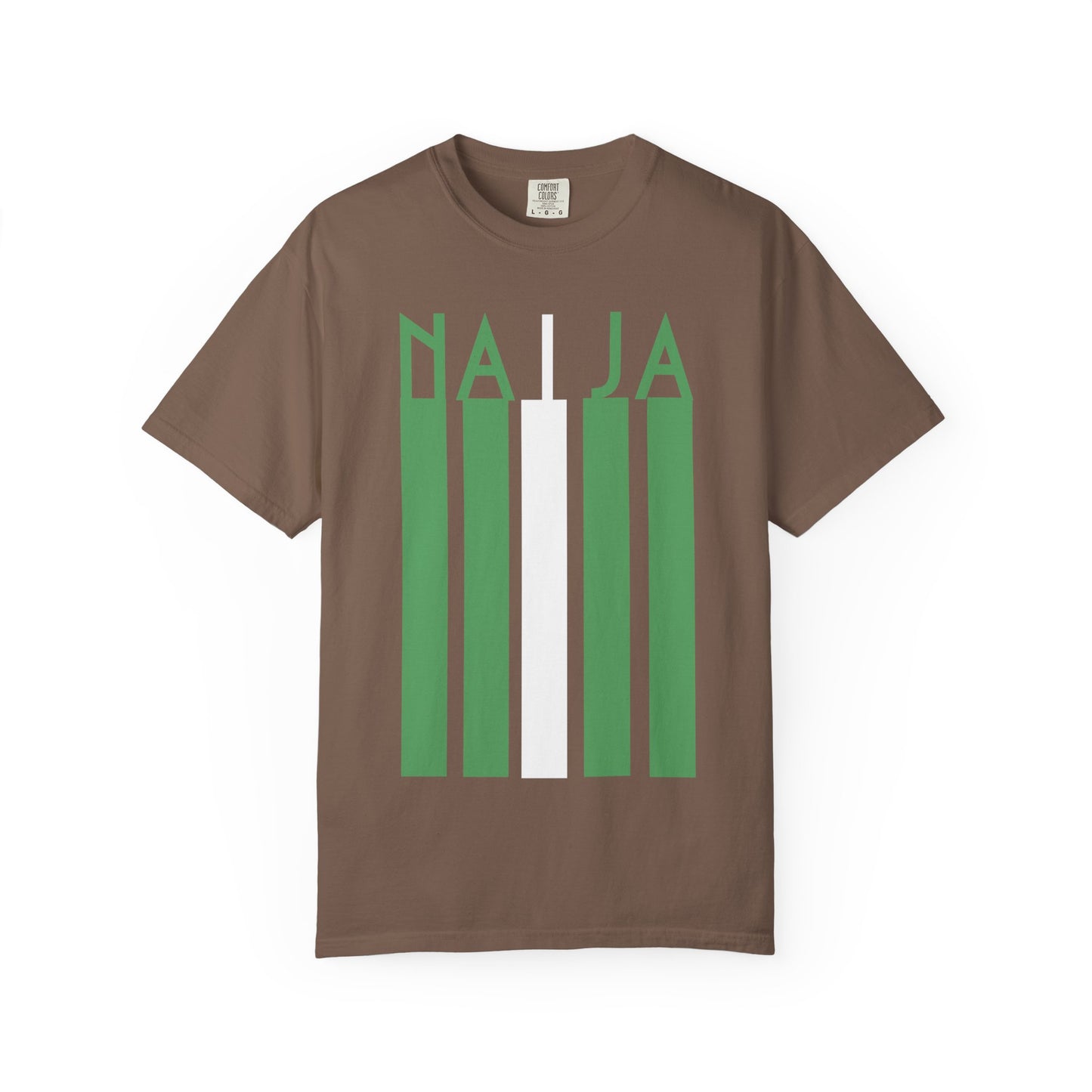 Naija Colors - Unisex Garment-Dyed T-shirt, Casual Wear, Graphic Tee, Gift for Him/Her, Streetwear Fashion
