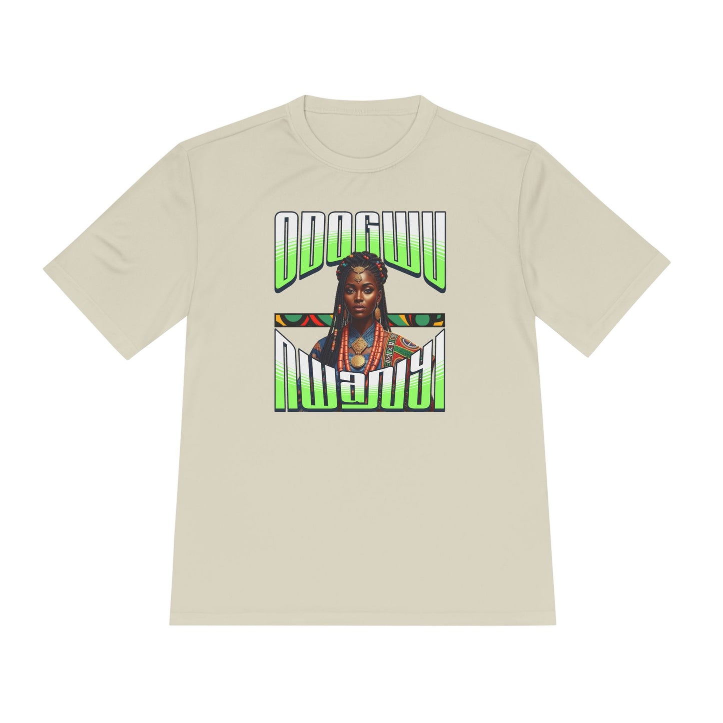 Odogwu Nwanyi Unisex Moisture Wicking Tee - Vibrant Cultural Apparel for Festivals, Events, Gift, Summer Wear, Sporty Style