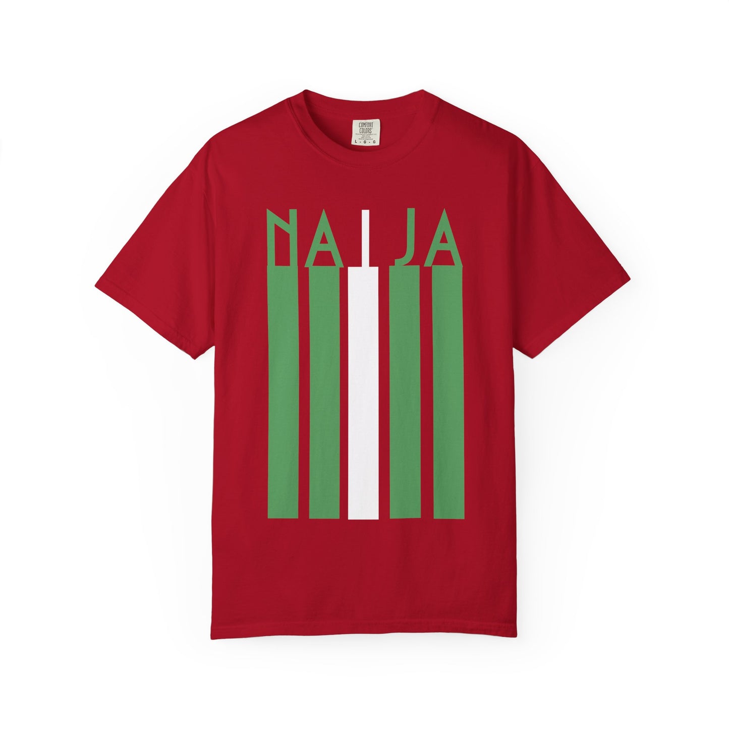 Naija Colors - Unisex Garment-Dyed T-shirt, Casual Wear, Graphic Tee, Gift for Him/Her, Streetwear Fashion