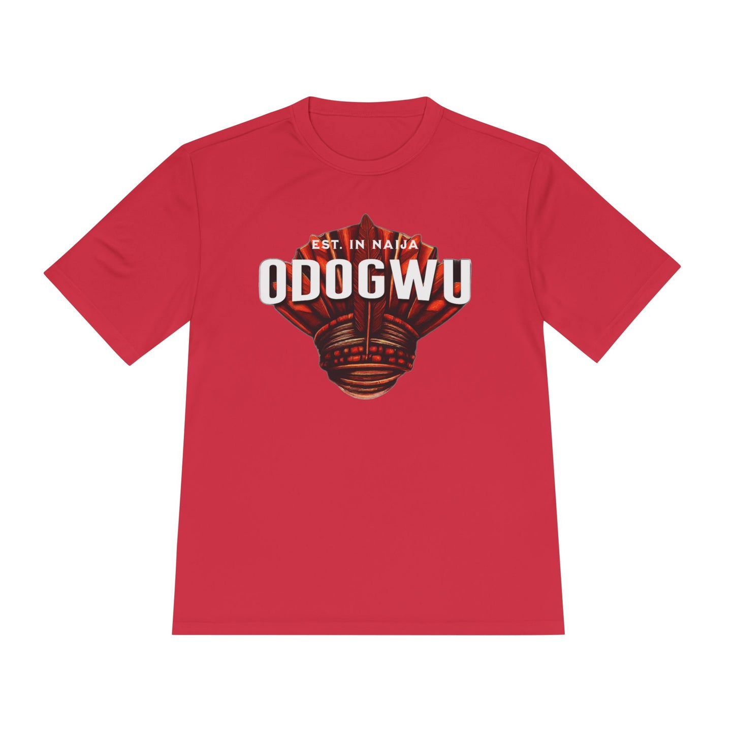 Odogwu Unisex Moisture Wicking Tee | Perfect for Active Lifestyles, Fitness, Summer Wear, Gifts for Holidays, Unique Design