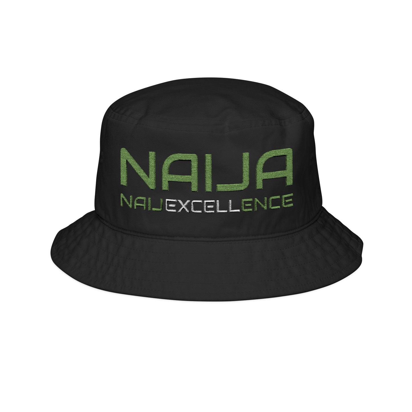 NAIJA Embroidered Bucket Hat - Trendy Summer Hat, Unisex Sun Hat, Festival Hat, Beach Hat, Casual Accessories