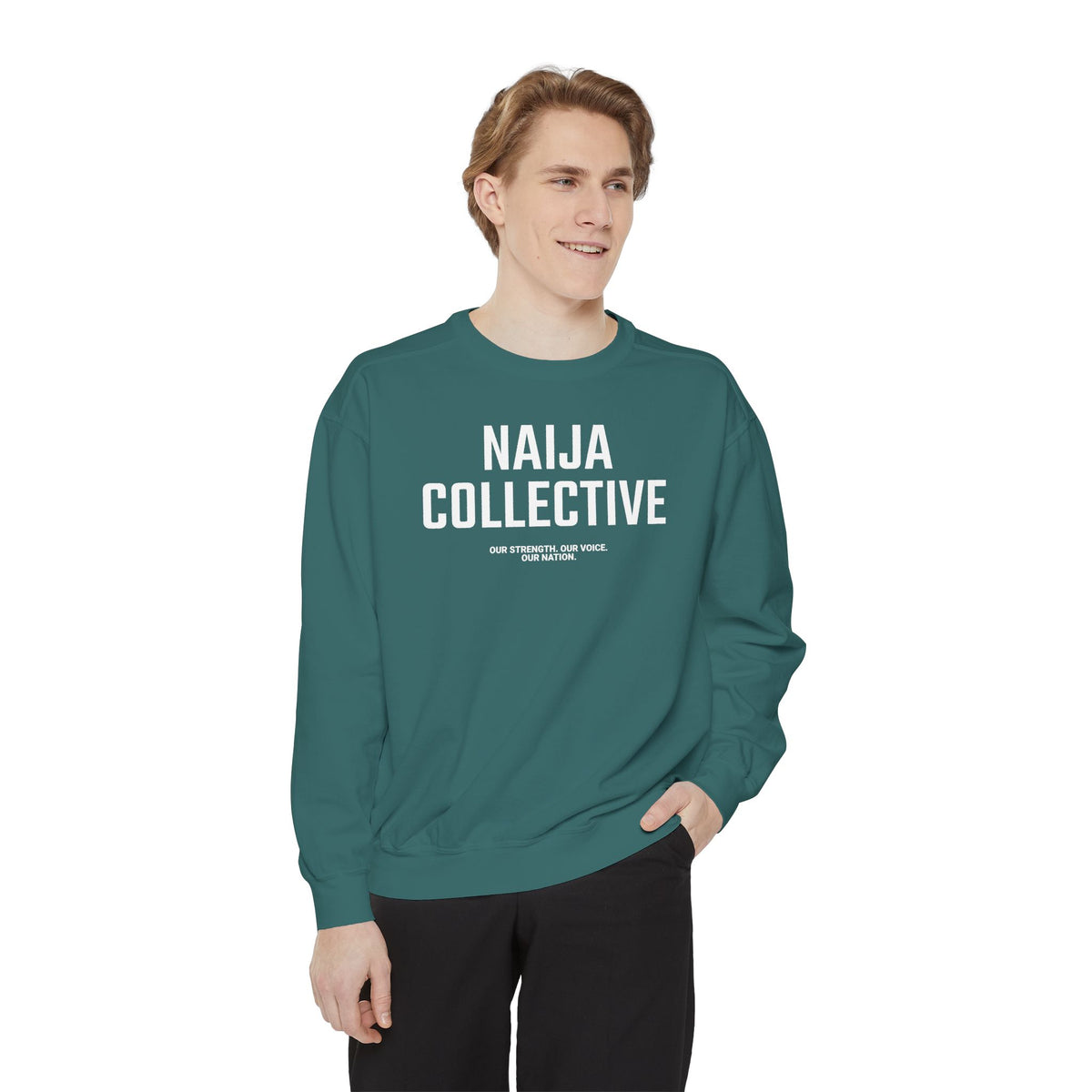 Naija Collective SVN Unisex Sweatshirt - Cozy Casual Streetwear Style