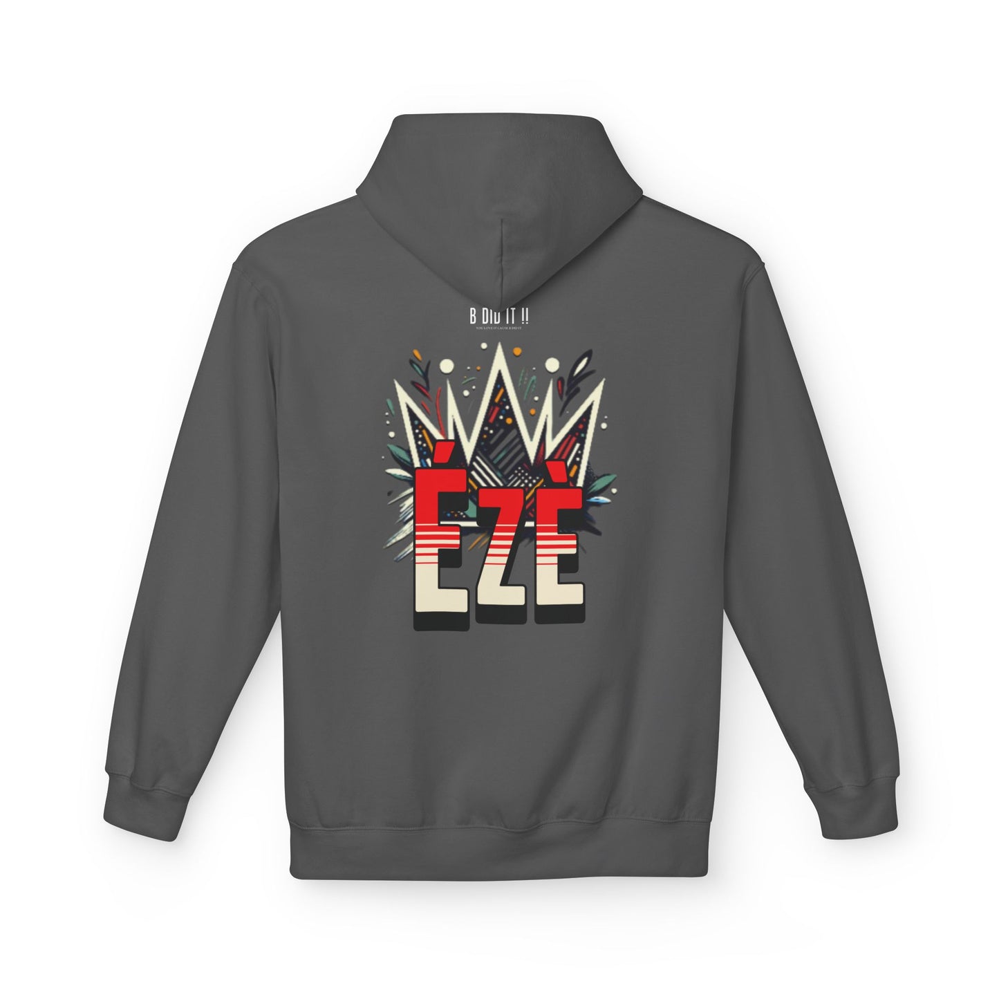 Ézè-Crown, Unisex Pullover Hoodie