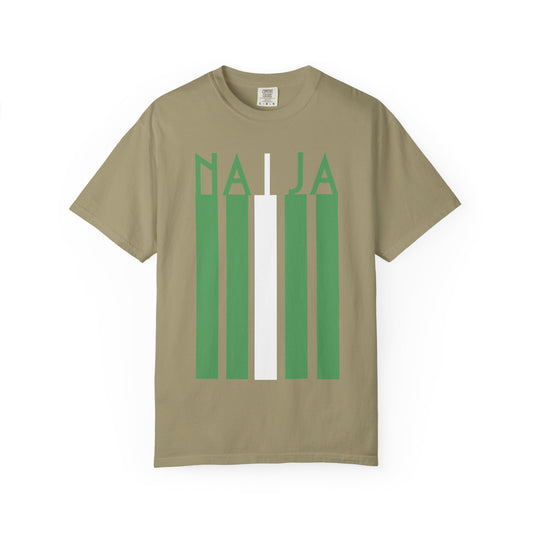 Naija Colors - Unisex Garment-Dyed T-shirt, Casual Wear, Graphic Tee, Gift for Him/Her, Streetwear Fashion