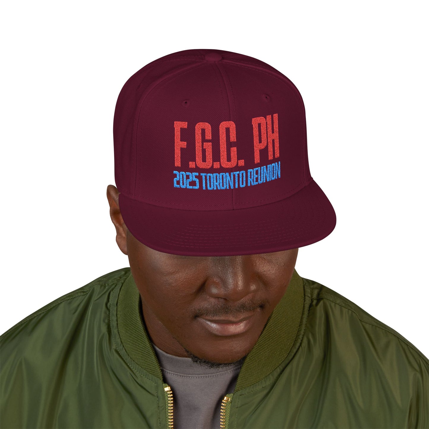 FGC PH 2025 Reunion Embroidered Snapback Cap