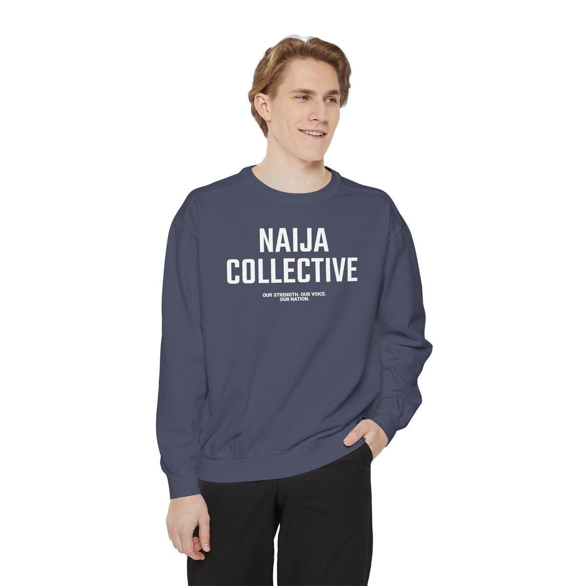 Naija Collective SVN Unisex Sweatshirt - Cozy Casual Streetwear Style