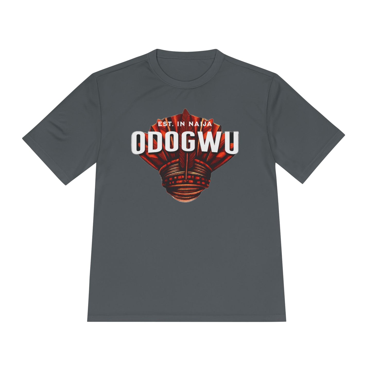 Odogwu Unisex Moisture Wicking Tee | Perfect for Active Lifestyles, Fitness, Summer Wear, Gifts for Holidays, Unique Design