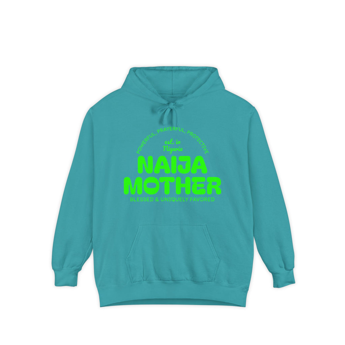 Naija Mother -Mothers Day Garment-Dyed Hoodie