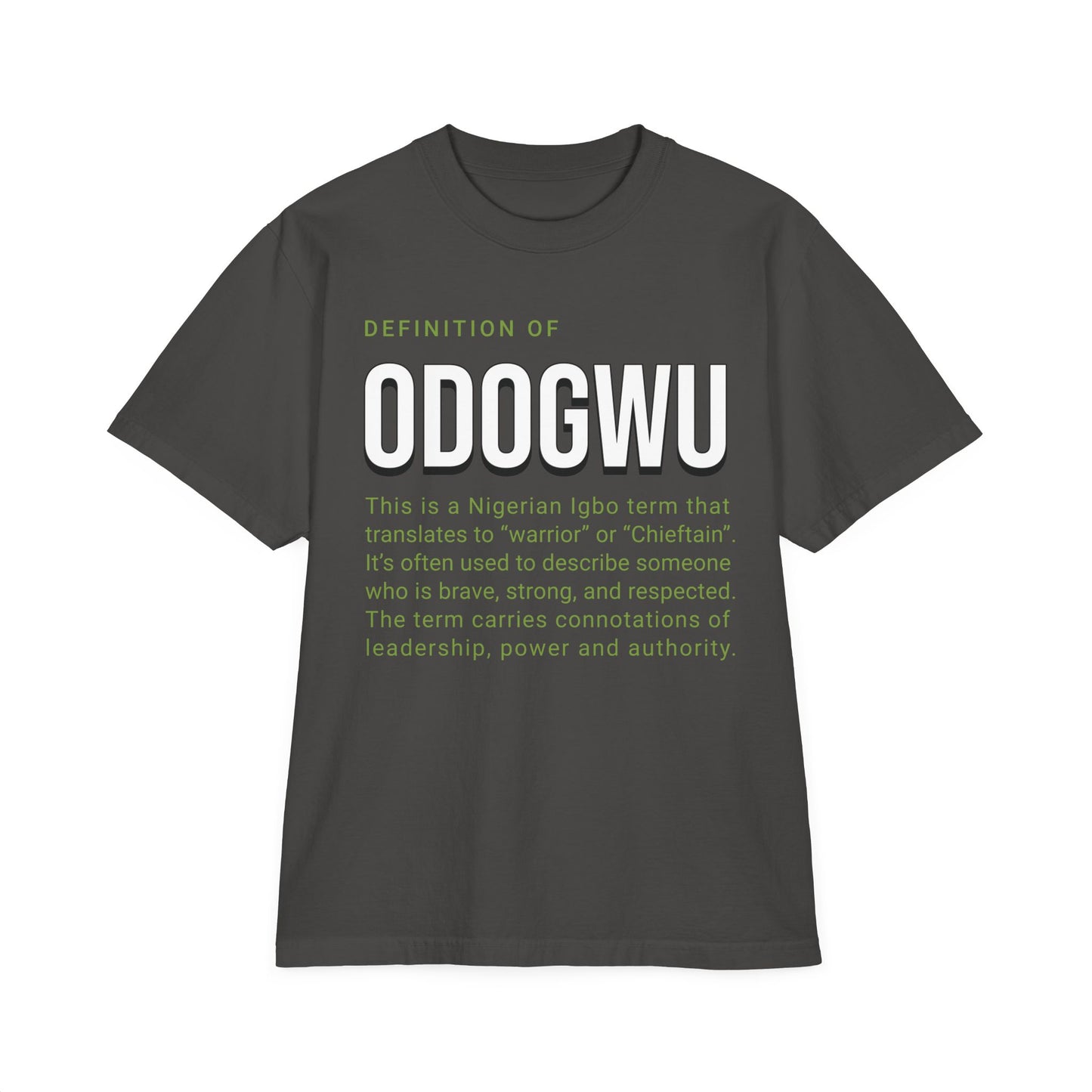 Definition Of Odogwu Unisex Garment-Dyed Drop-Shoulder T-Shirt