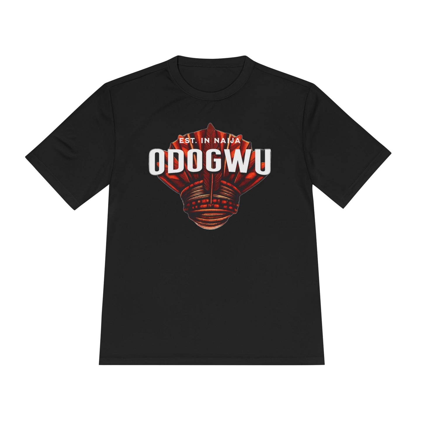 Odogwu Unisex Moisture Wicking Tee | Perfect for Active Lifestyles, Fitness, Summer Wear, Gifts for Holidays, Unique Design
