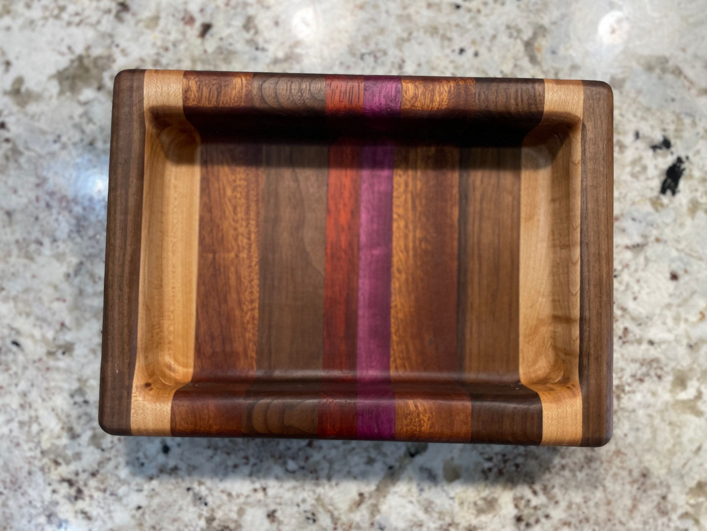 Rectangular Wooden Bowl / Mini-Cutting Board