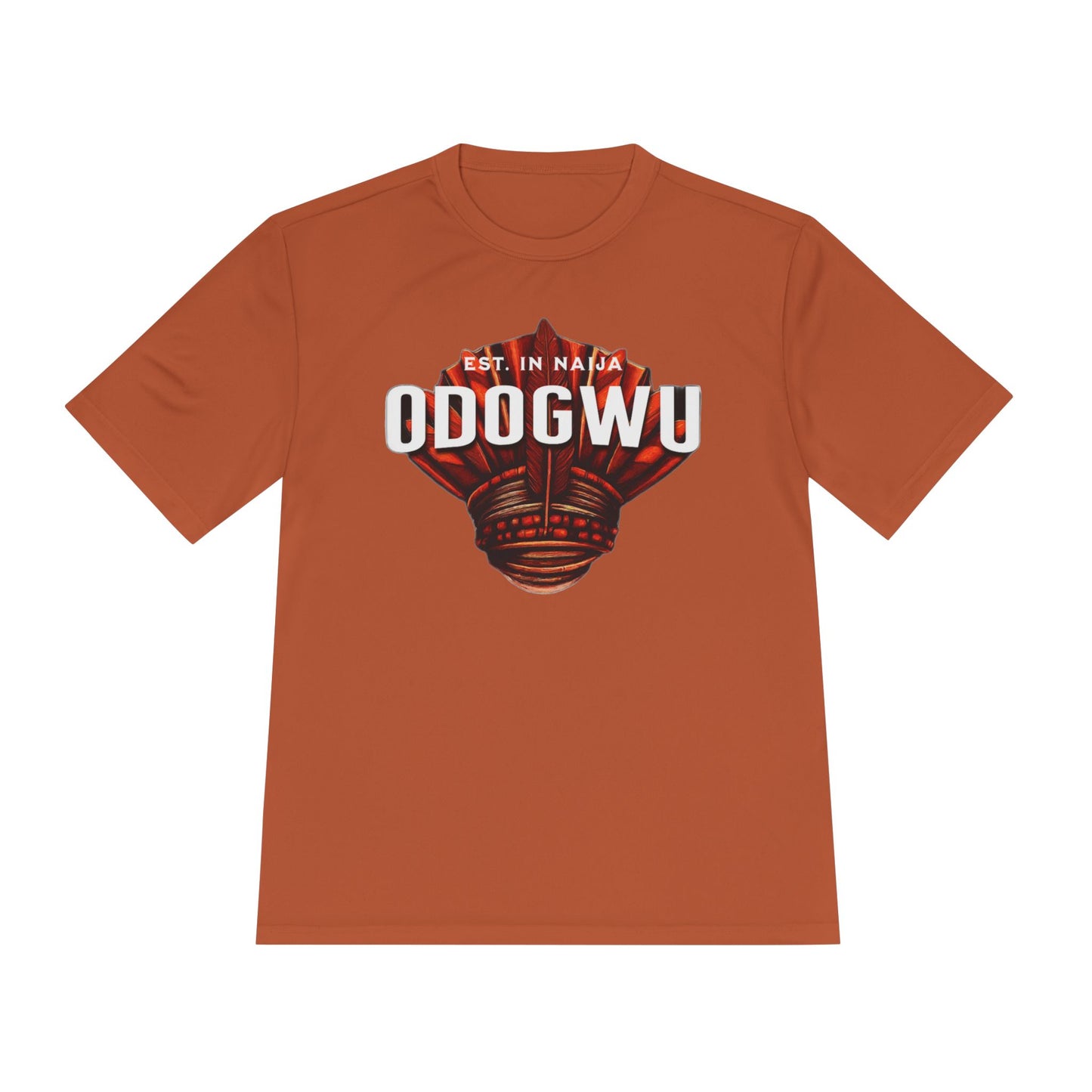 Odogwu Unisex Moisture Wicking Tee | Perfect for Active Lifestyles, Fitness, Summer Wear, Gifts for Holidays, Unique Design