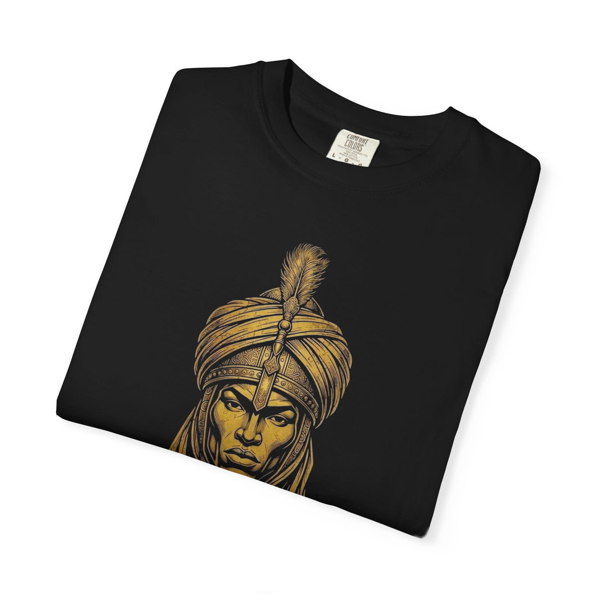 The Black Dan Saraki T-Shirt — Rooted in Royalty.