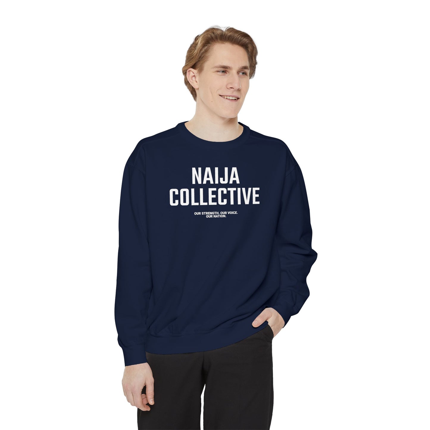 Naija Collective SVN Unisex Sweatshirt - Cozy Casual Streetwear Style