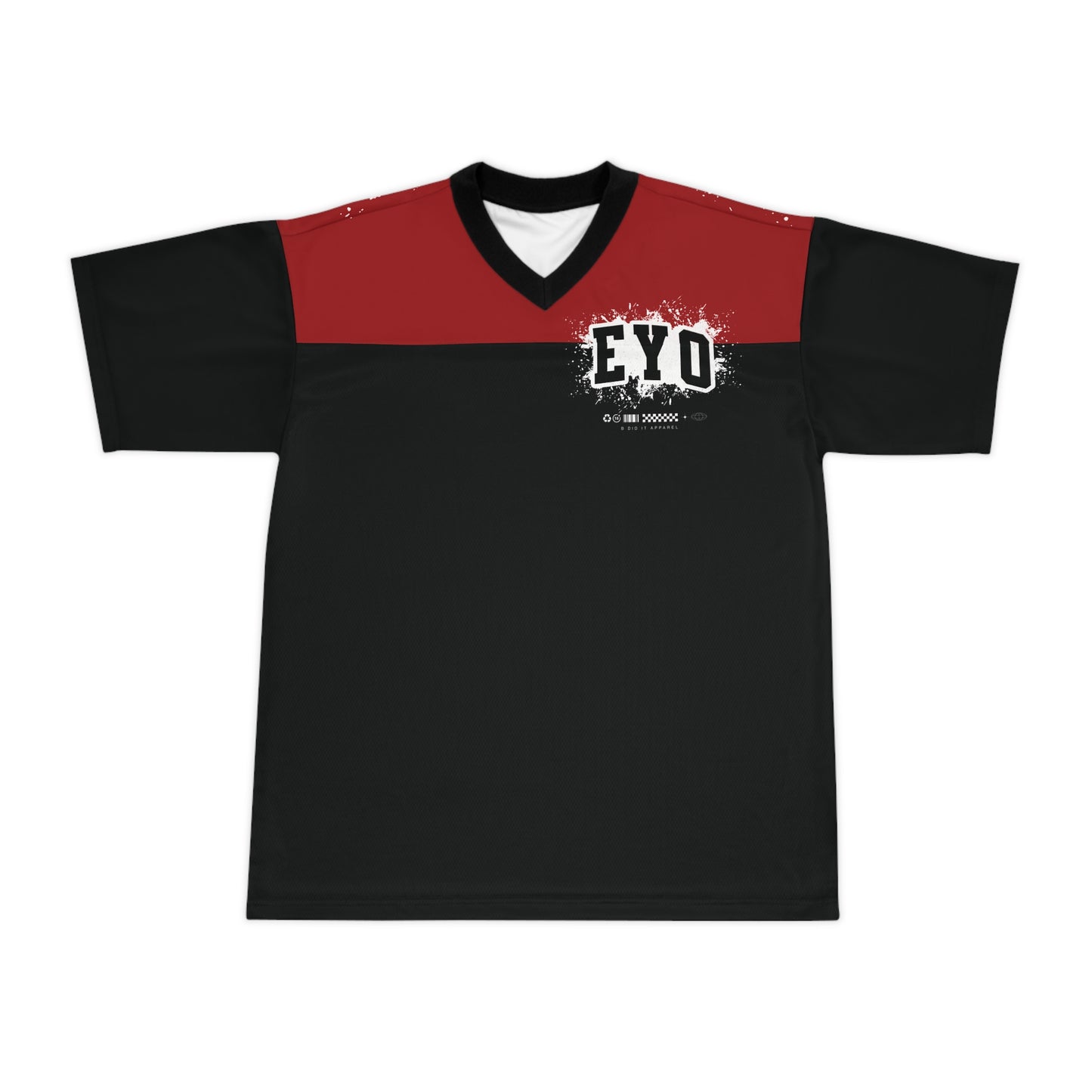 EYO Masquerade Mask Football Jersey — Bold Street-Style Athletic Top