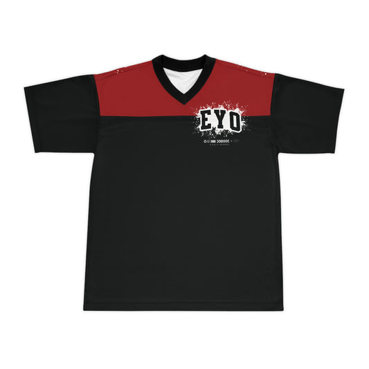EYO Masquerade Mask Football Jersey — Bold Street-Style Athletic Top