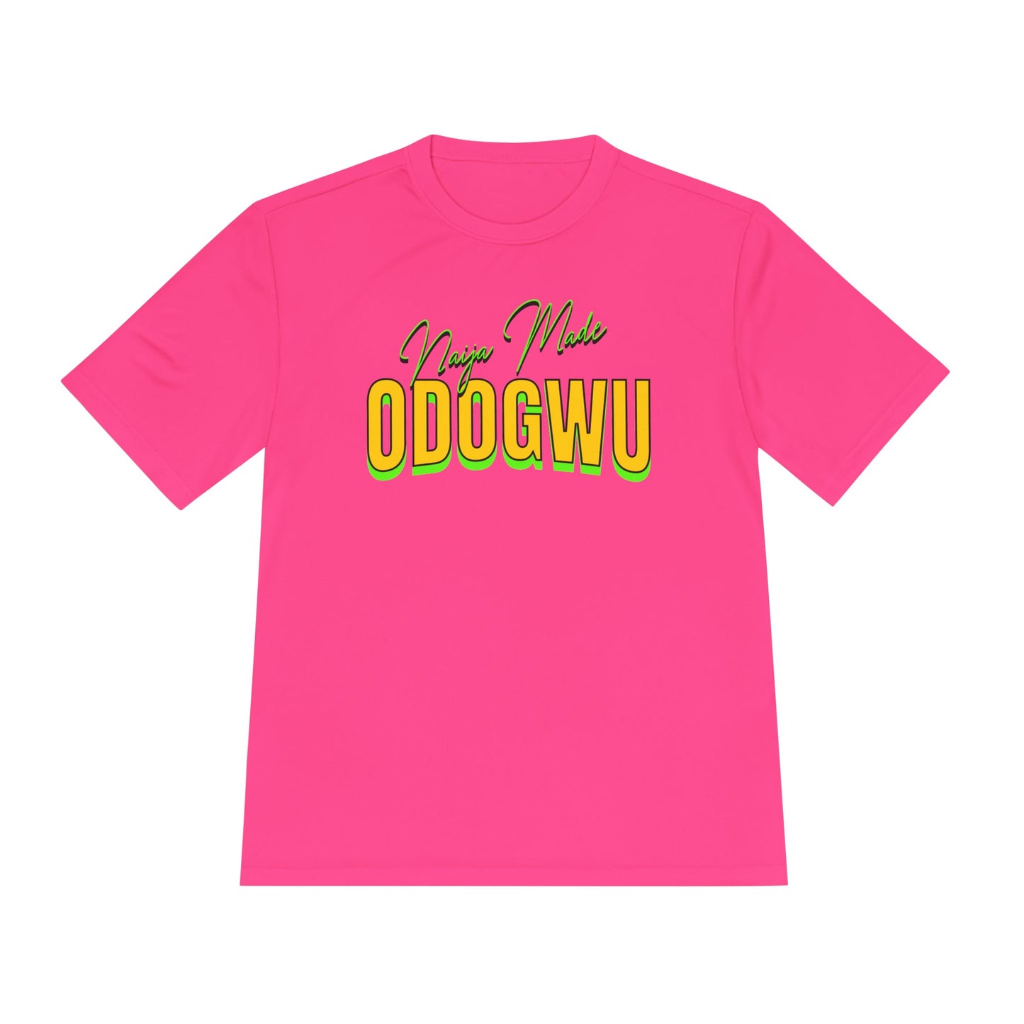Naija Made ODOGWU Unisex Moisture Wicking Tee - Stay Cool with - Perfect for Athletes, Gift for Sports Lovers, Workout Tee, Casual [...]